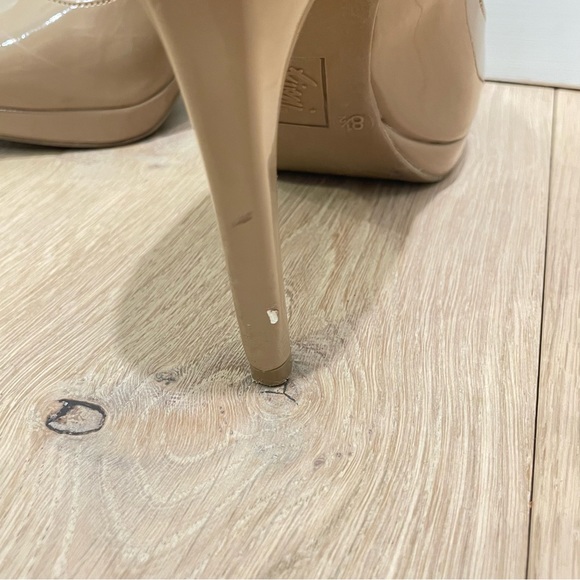 FIONI Nude Pump Platform Heels - Picture 8 of 10